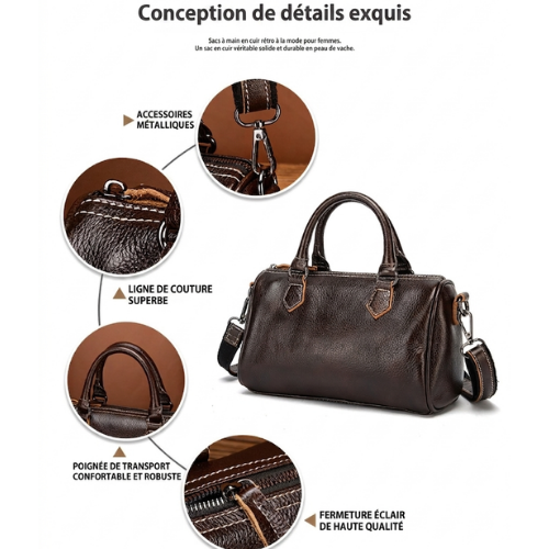 Charlox™ Zarévia Sac Cuir Élégance