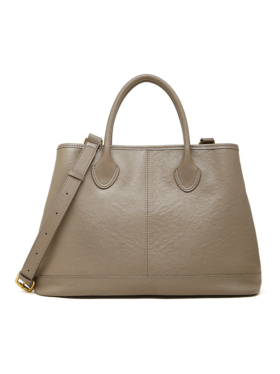 Charlox™ Essenza Sac Cabas en Cuir Pleine Fleur
