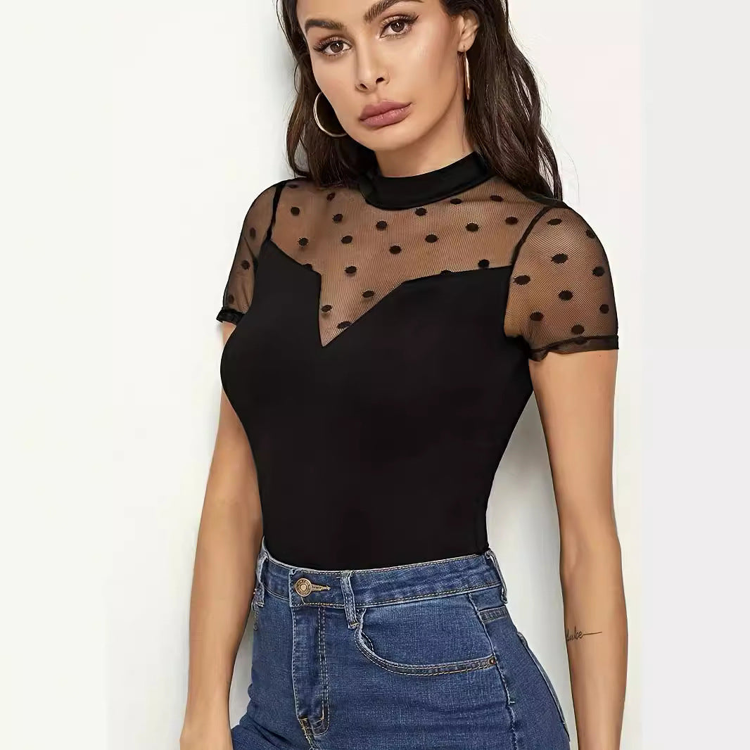NERA™ Sculpt T-shirt Galbant Noir & Coupe Slim | L'Essentiel Silhouette