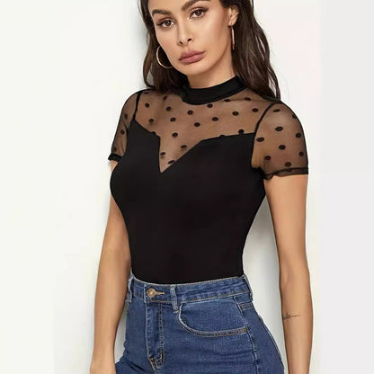 NERA™ Sculpt T-shirt Galbant Noir & Coupe Slim | L'Essentiel Silhouette