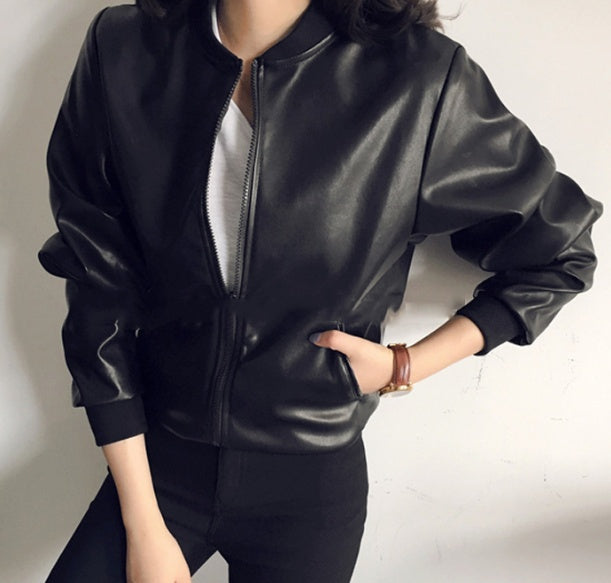 VESPER™ Savage  Veste en Suédine & Col Fourrure Savage Veste Motard PU Slim
