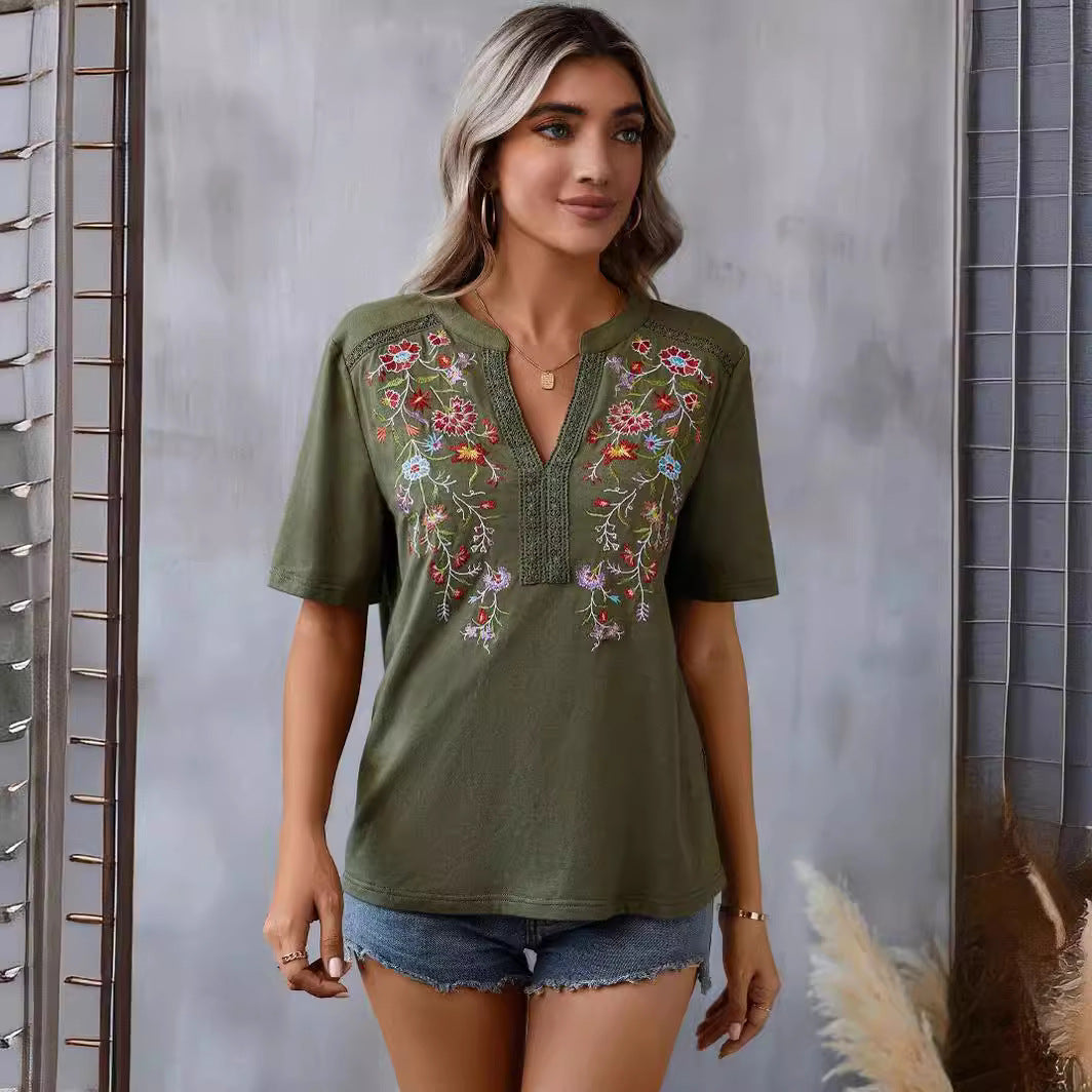 NERA™ Fleur Top Broderie Chic