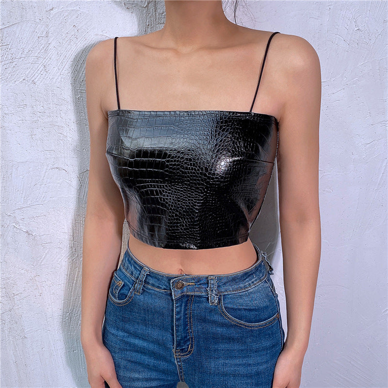 NERA™ Croco  Gilet Corset Crocodile