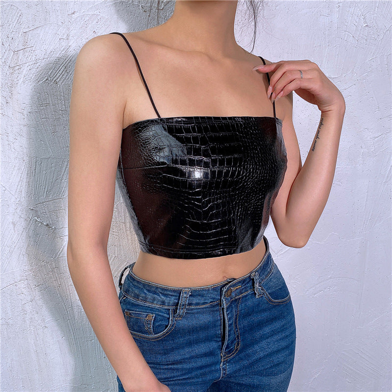 NERA™ Croco  Gilet Corset Crocodile