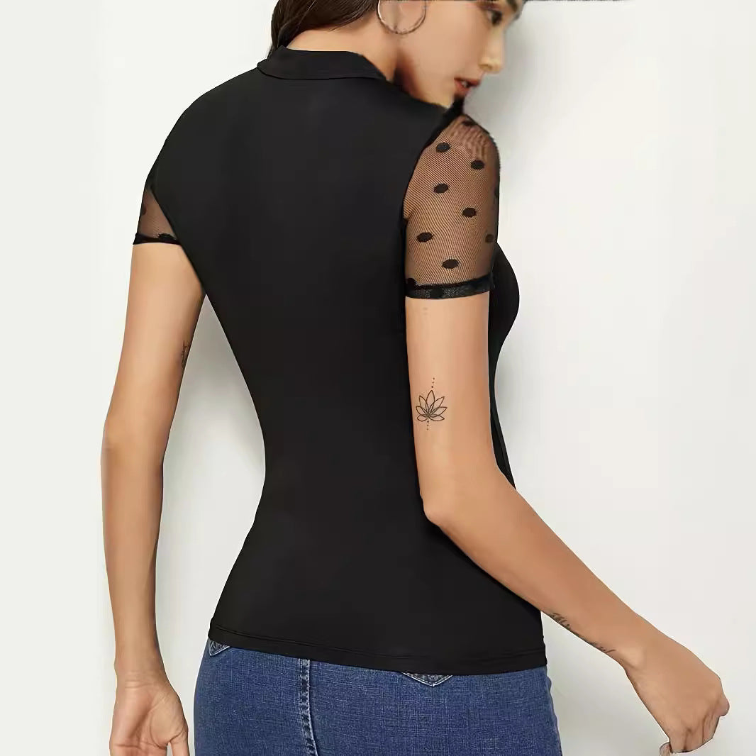NERA™ Sculpt T-shirt Galbant Noir & Coupe Slim | L'Essentiel Silhouette