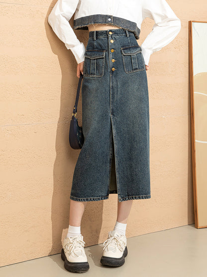 LUXORIA™ Zelora Jupe Jean