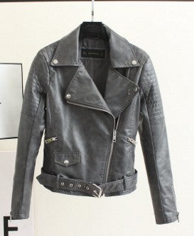 VESPER™ Rebel  Veste Motard PU Rock Chic