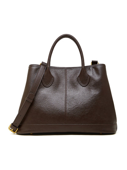 Charlox™ Essenza Sac Cabas en Cuir Pleine Fleur
