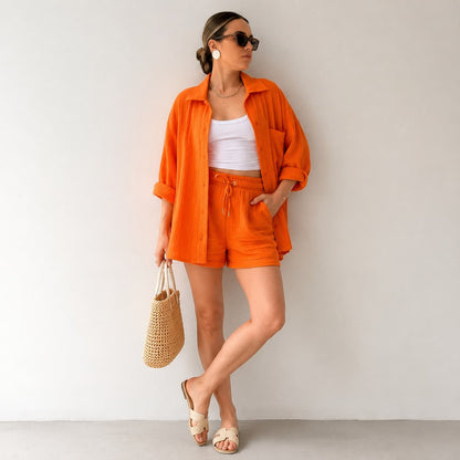 Ensemble Femme Chemise & Short