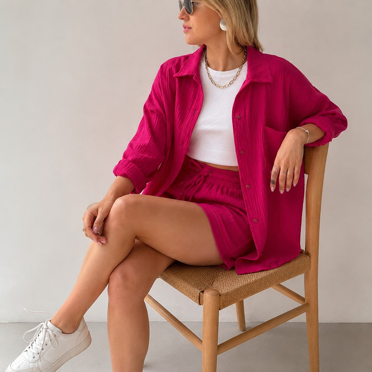 Ensemble Femme Chemise & Short
