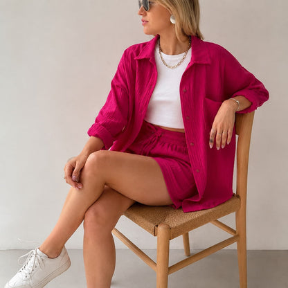 Ensemble Femme Chemise & Short