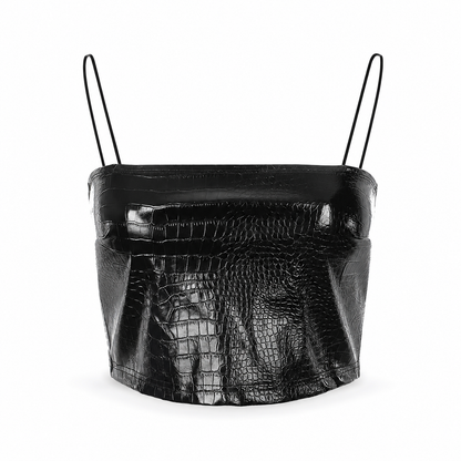 NERA™ Croco  Gilet Corset Crocodile