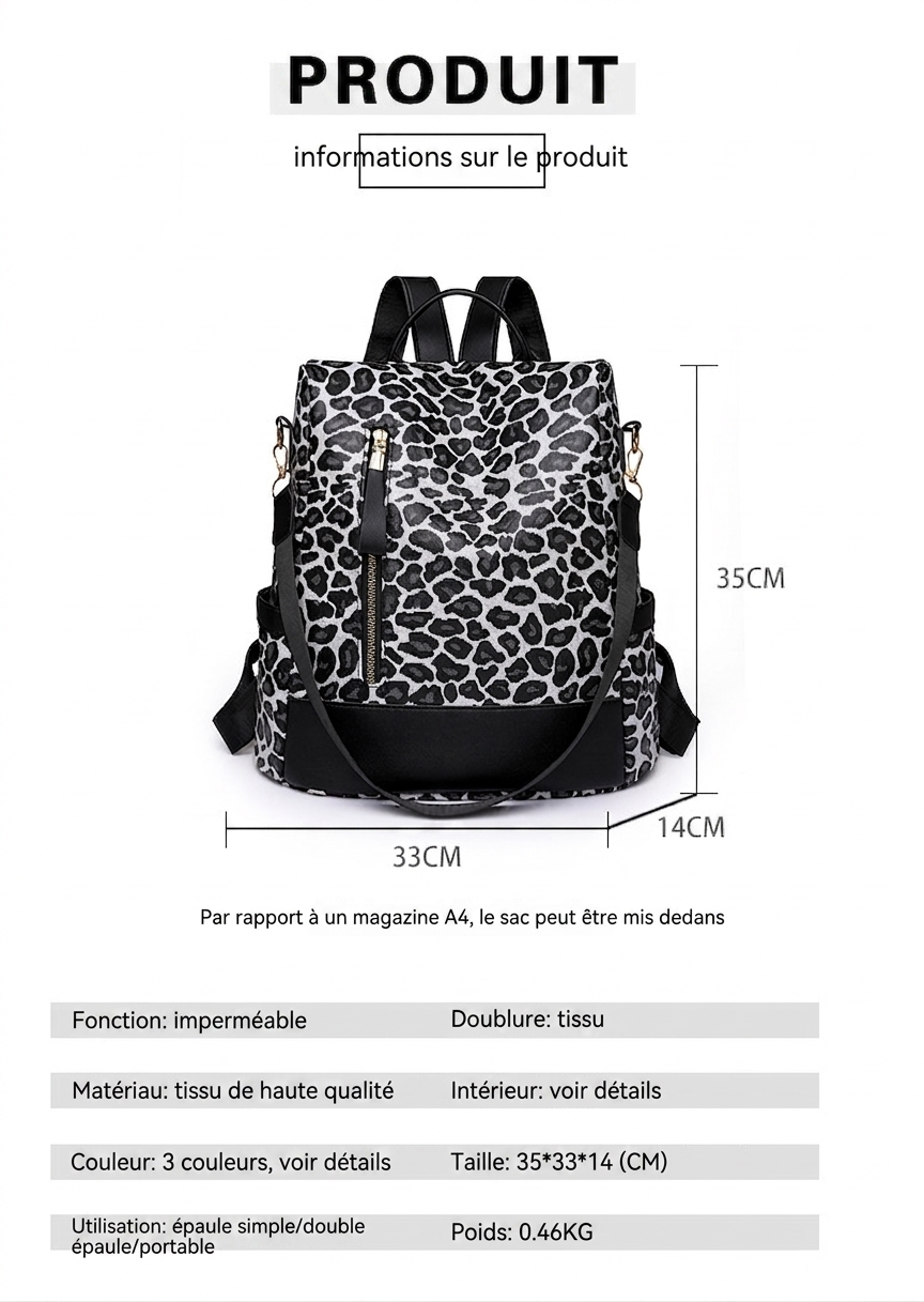 Charlox™ Lovéna Sac Grande Capacité