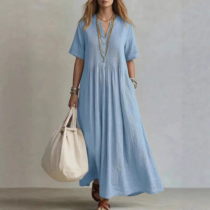 Robe Longue Plissée