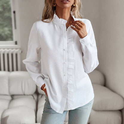 NERA™ Aureva Chemise Rayée Chic Et Professionnelle