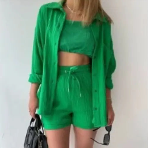 Ensemble Femme Chemise & Short