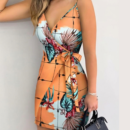 ISADORA™ Verona Robe Portefeuille Fluide Col en V